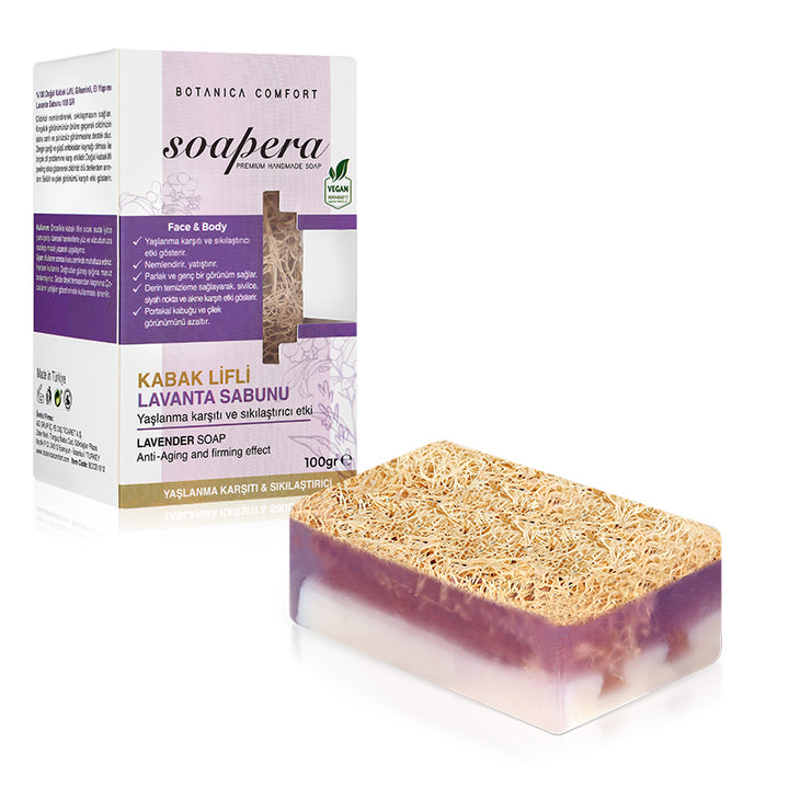 Botanica Comfort Face & Body Lavender Soap | Exfoliating | Vegan