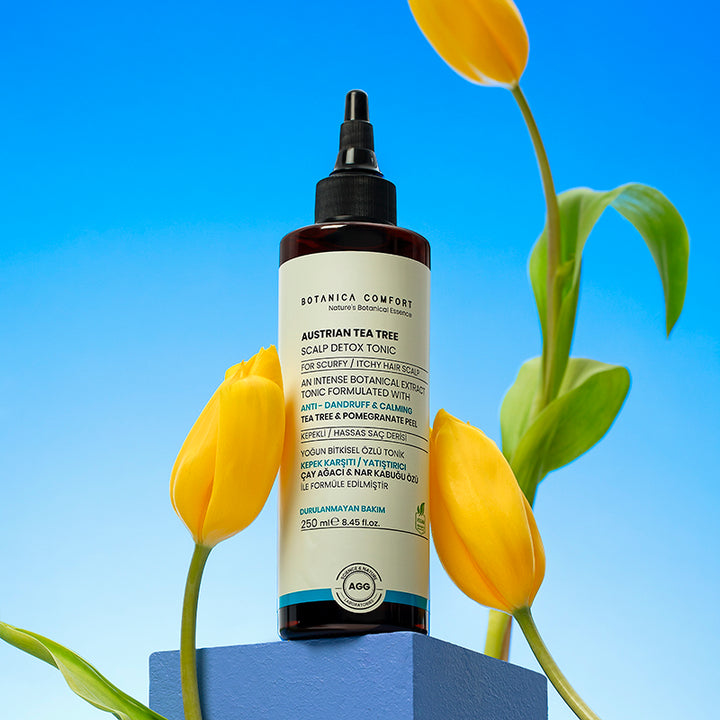 Botanica Comfort Nature's Botanical Essence Austrian Tea Tree Scalp Detox Tonic | For Itchy Scalp | Vegan