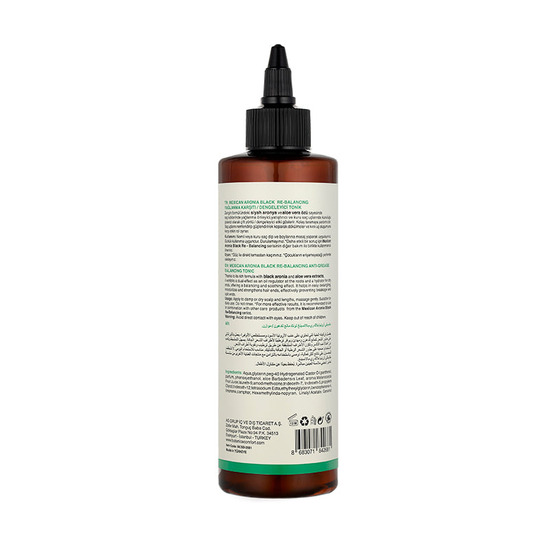 Botanica Comfort Mexican Aronia Black Re-Balancing Hair Tonic | Vegan
