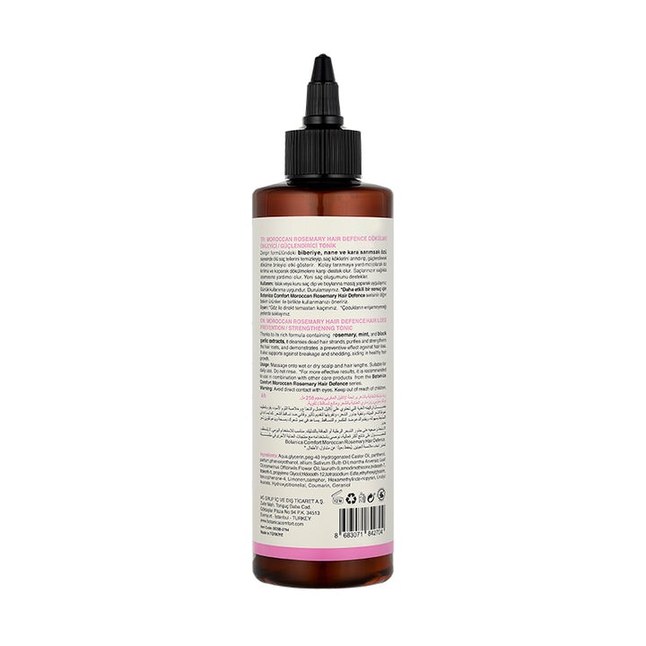 Botanica Comfort Moroccan Rosemary Hair Defense Tonic | For Hair Loss & Weak Hair | Vegan