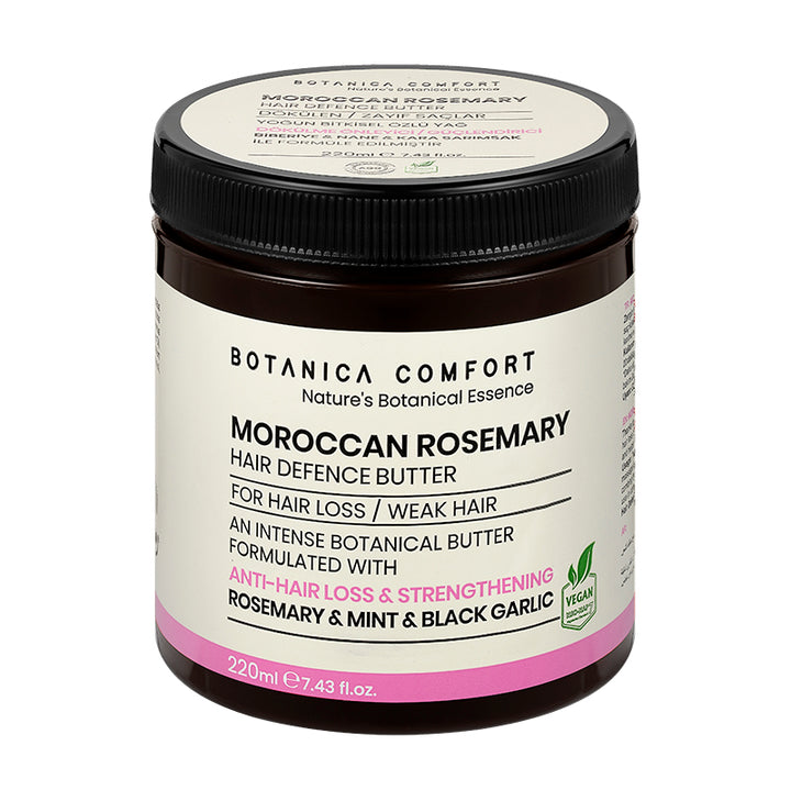Botanica Comfort Hair Defense Butter | Anti-Hair Loss | Moroccan Rosemary | Vegan
