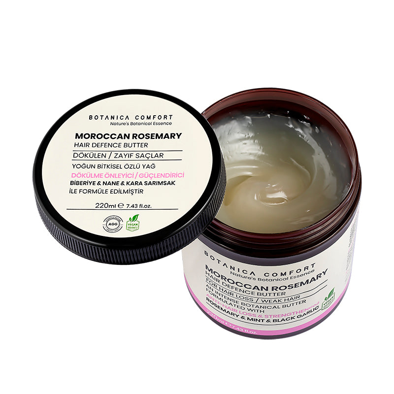 Botanica Comfort Hair Defense Butter | Anti-Hair Loss | Moroccan Rosemary | Vegan
